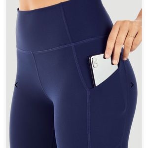 Fabletics Oasis Navy High-Waisted Pocket Legging